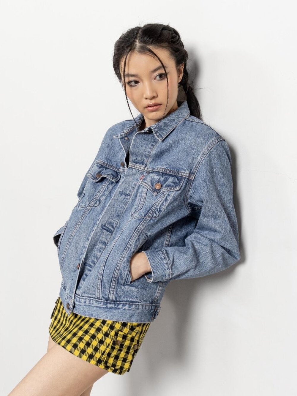 Vintage Levi's Denim Jacket, Trucker Jean, Small Medium